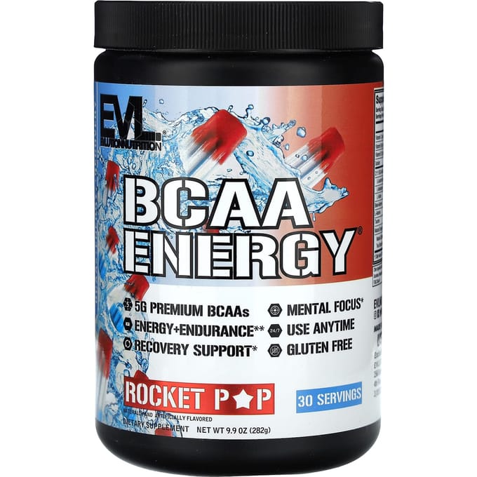 EVLution Nutrition, BCAA Energy, Rocket Pop, 9,9 oz (282 g)