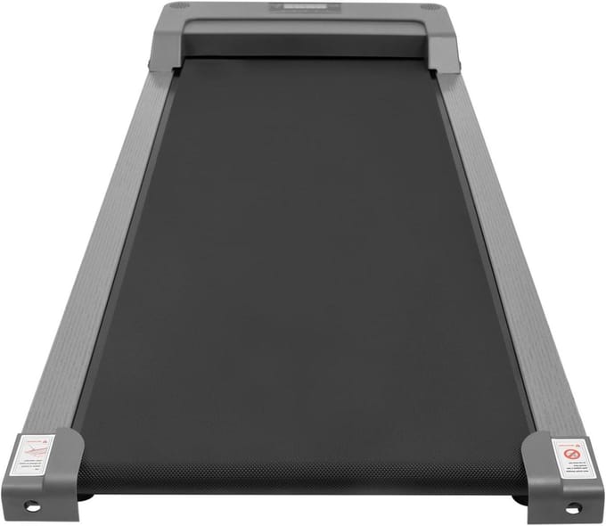 Mini loopband - Elektrische loopband - Thuis sporten - Stille motor - 100 kg draaggewicht - Grijs