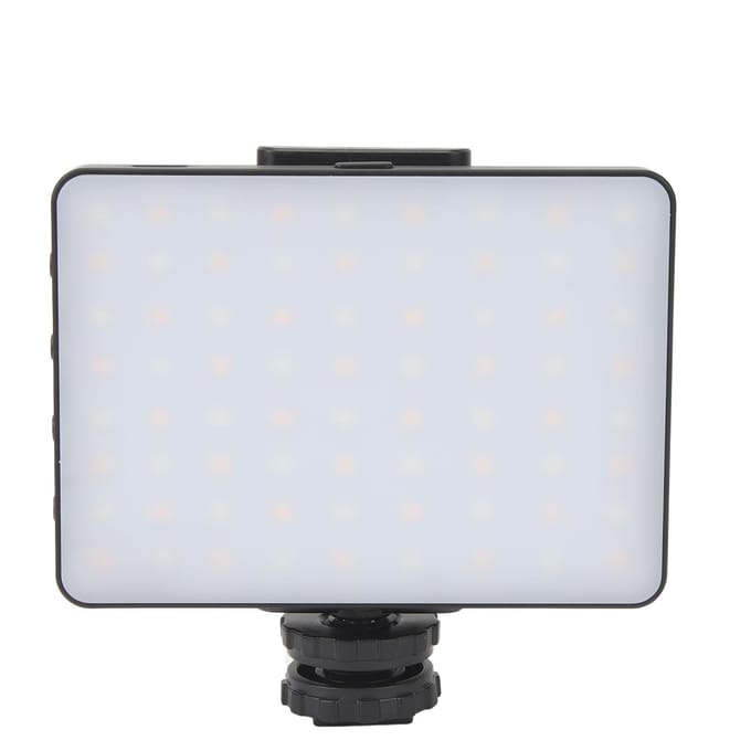 Webcam Licht 3 Kleurtemperatuur Traploos Dimmen 3000K tot 9900K Type C Opladen Clip Invullicht