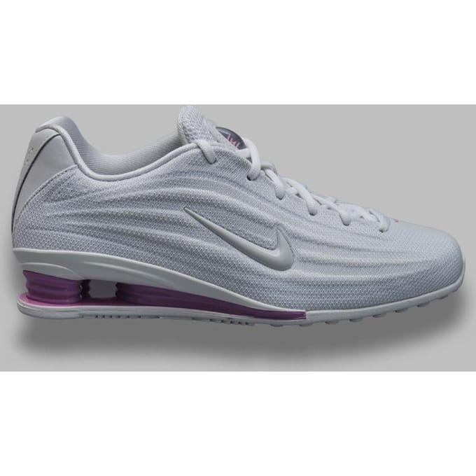 Nike Shox Sneakers Dames - Wit - Maat 39 - Mesh/Synthetisch