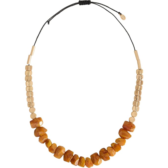 White Stuff Rose Stone Necklace Brown Multi Taglia: OS | Gioielli Outlet | Uomo | Marrone