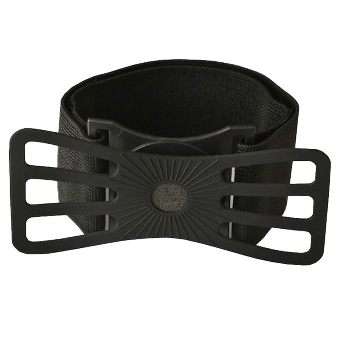 Mocaa Slim Fit Universele Sportarmband 360 Graden Zwart