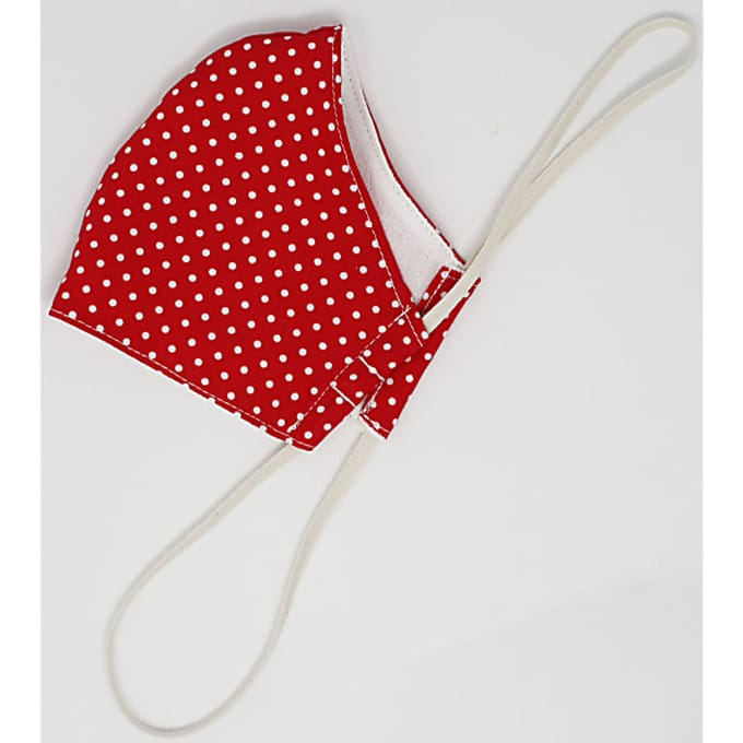Tabitha Eve Herbruikbaar Mondmasker Volwassenen - Red Dot