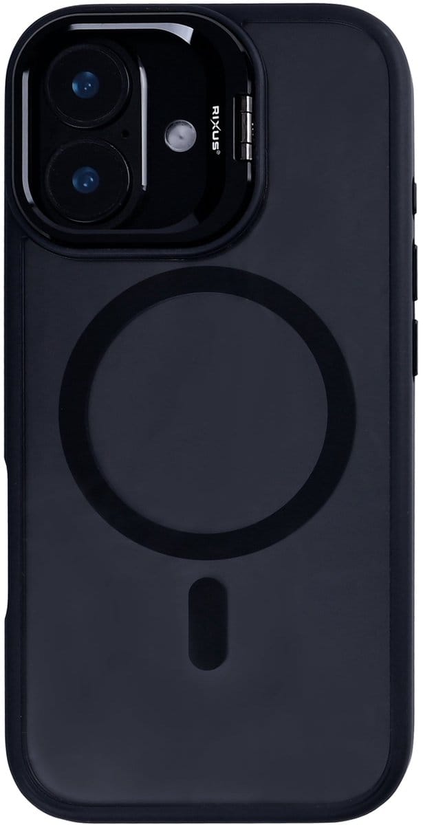 Rixus Classic 03 Case With MagSafe For Apple iPhone 17 Black