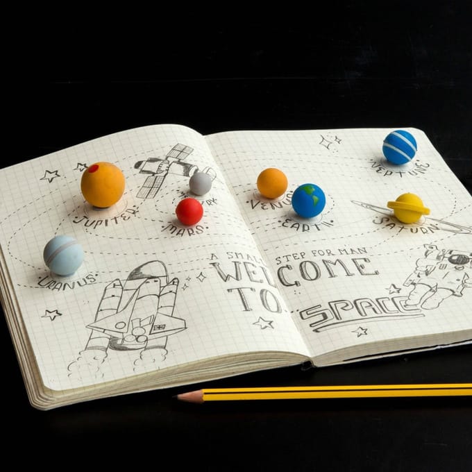 Suck UK Planeet Gummen (Set Van 8)