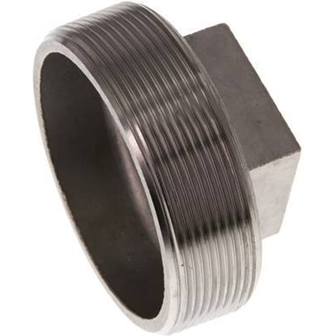 Plug R3'' RVS met Extern Vierkant 16bar (224.8psi)