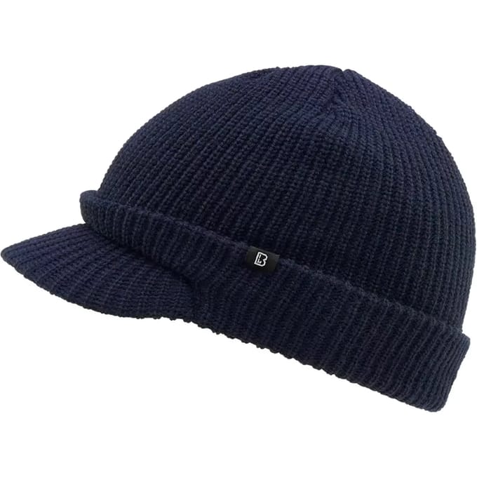 Brandit Shield Unisex Beanie - marineblauw - Standard