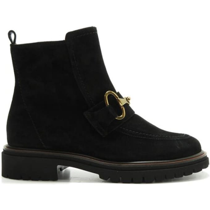 Paul Green 8024 Boots Dames - Zwart - Maat 40
