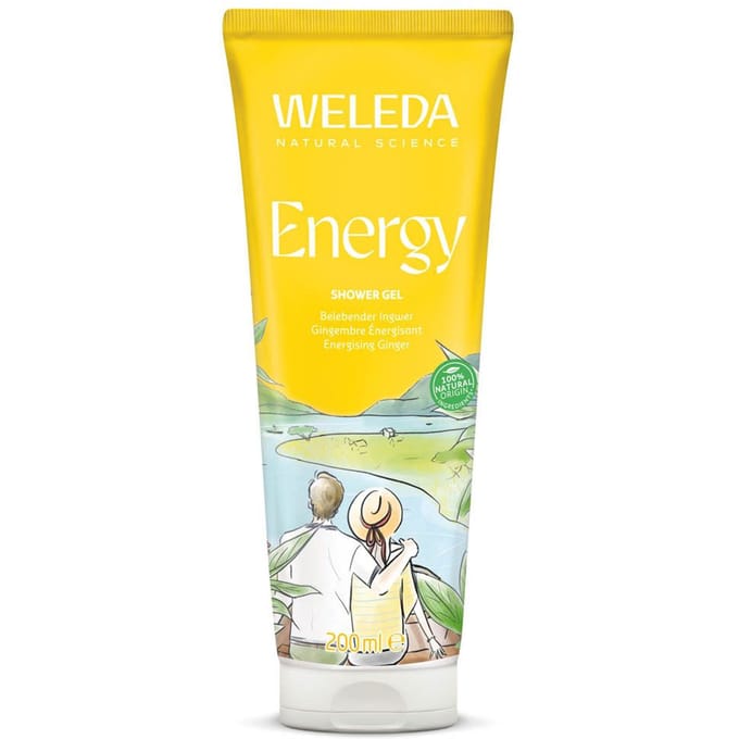 WELEDA Douche verzorging Energie Douchegel Gember Schoonmaken Unisex 200 ml