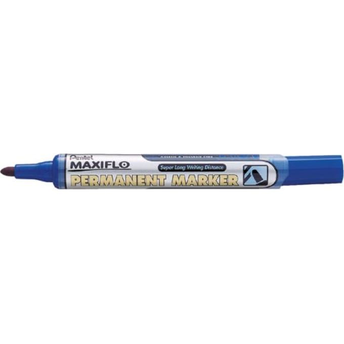 Viltstift Pentel NLF50 Maxiflo rond 1mm blauw