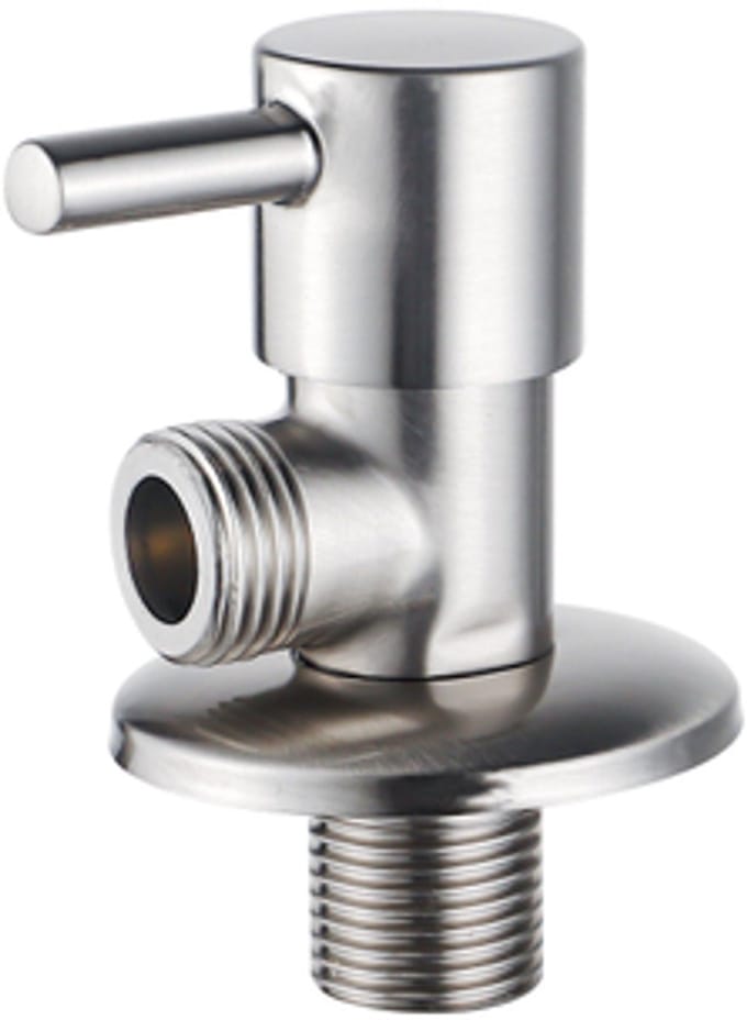 Fugaflow Eccelente Sobrado - stopkraan G1/2 - -Geborsteld RVS PVD (RVS)