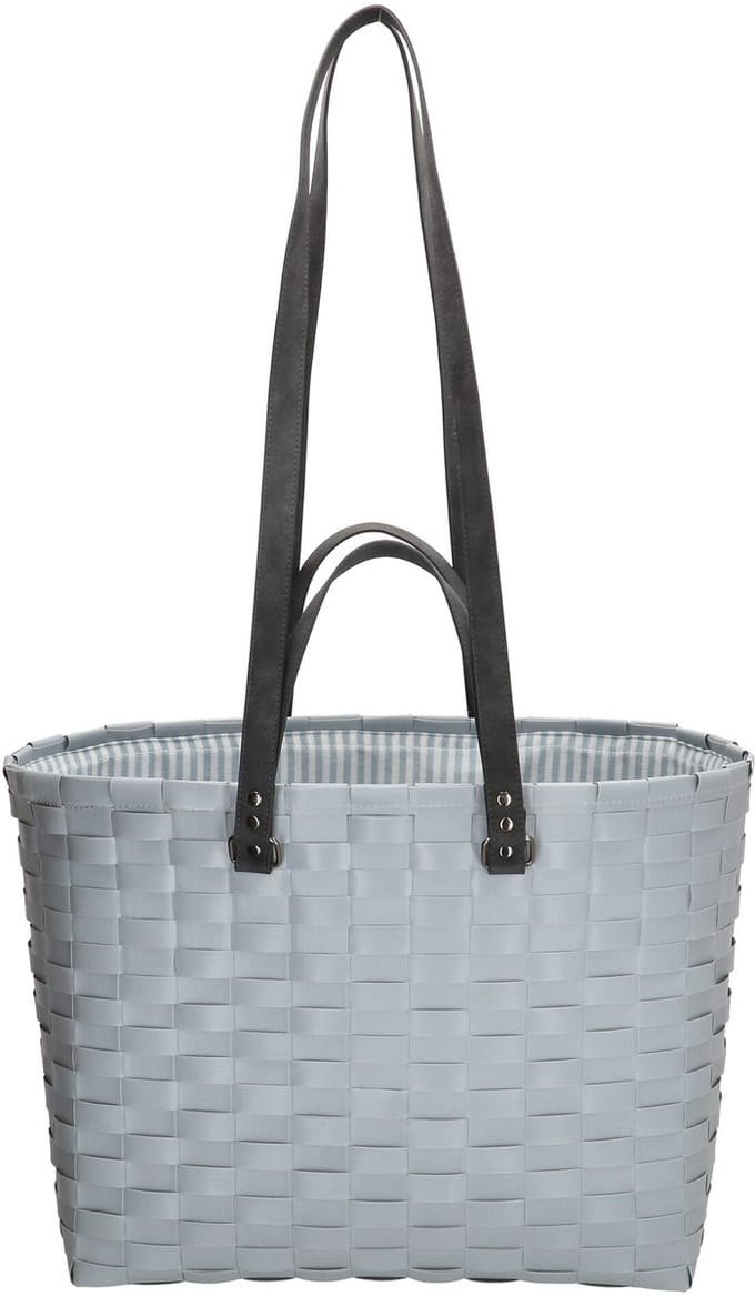 PE-Florence Recycle Life Strandtas - Lichtgrijs