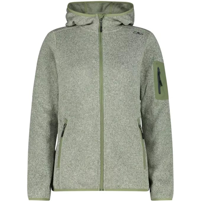 Dikke gebreide hoodie dames CMP Knit-Tech
