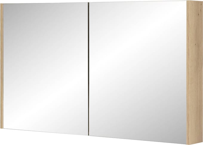 Saqu spiegelkast 120x14x70cm eiken marcato