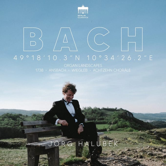 Jörg Halubek - J.S. Bach: 49° 18' 10.3" N 10° 34' 26.2" E (Ansbach) (2 CD)