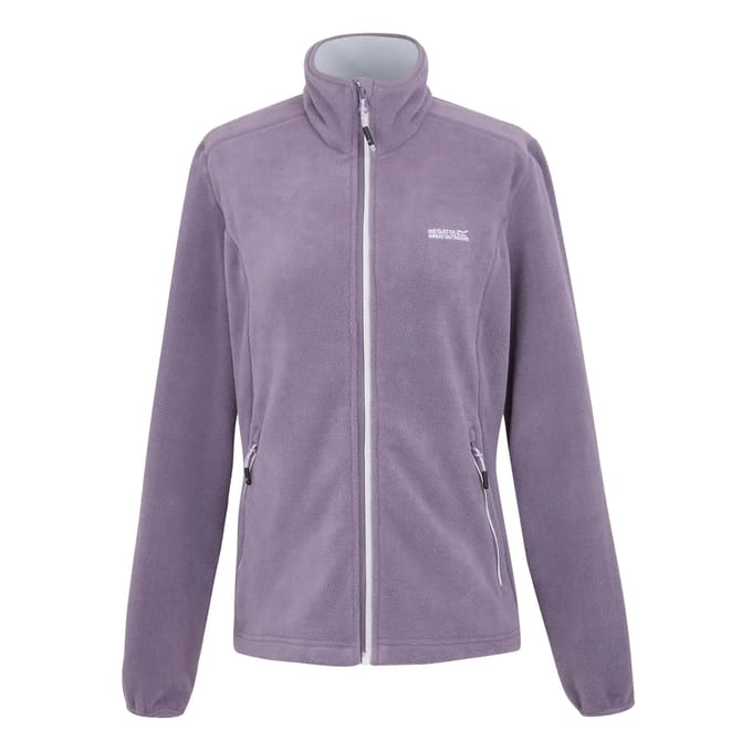 Fleece Wandelen Dames Hoge Kraag Ritszakken Floreo Iv