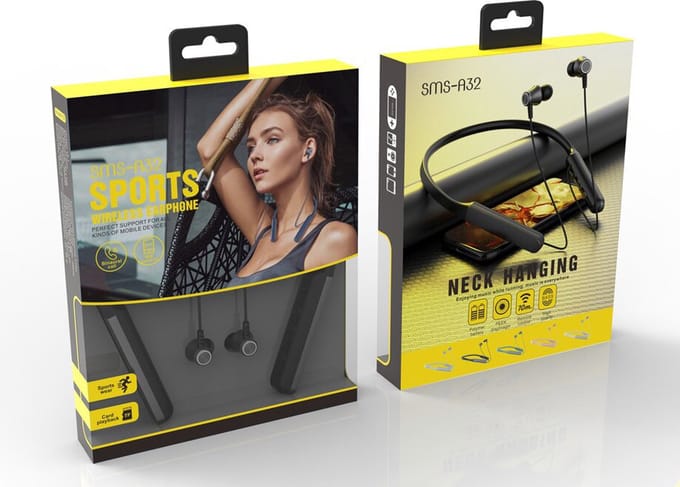 Draadlooze In -ear Oordopjes Met Nekband