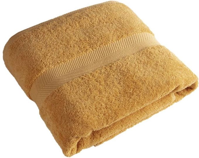 Casilin Royal Touch - Badlaken - 90x170 cm - Oker Geel