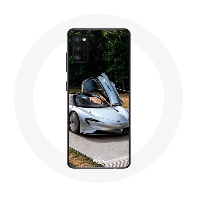 Coque - McLaren - Galaxy A41 - Formule 1 - Gris - Souple gris