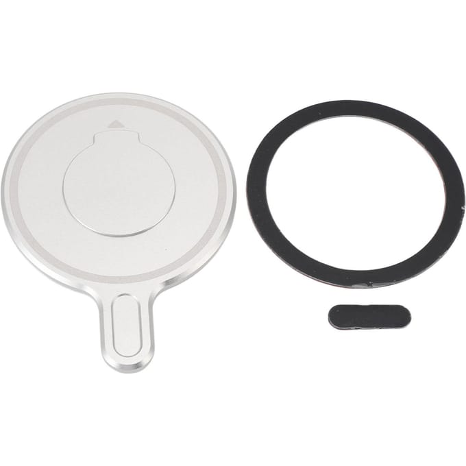 Telefoonstabilisator Magnetische Adapter Aluminiumlegering Lichtgewicht Draagbaar Magnetische Telefoonklem voor white