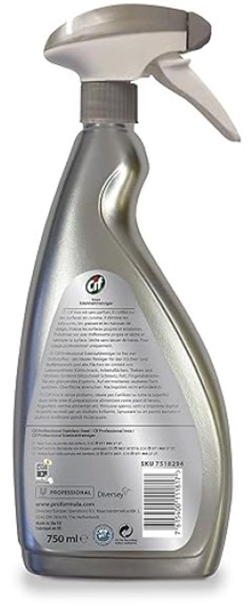Professionele RVS Reiniger voor Keuken en Horeca - 750ml