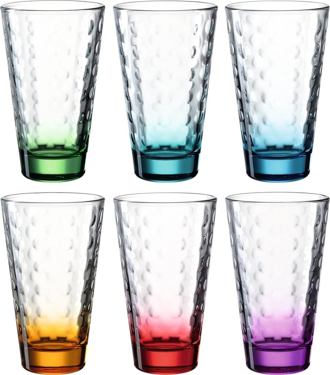 Leonardo OPTIC LDglas assorti 300ml - set/6