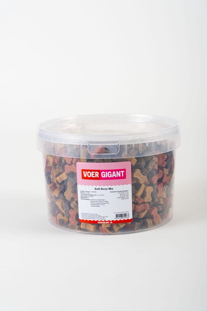 Voergigant - Semi-Moist Mix - 1,8 kg