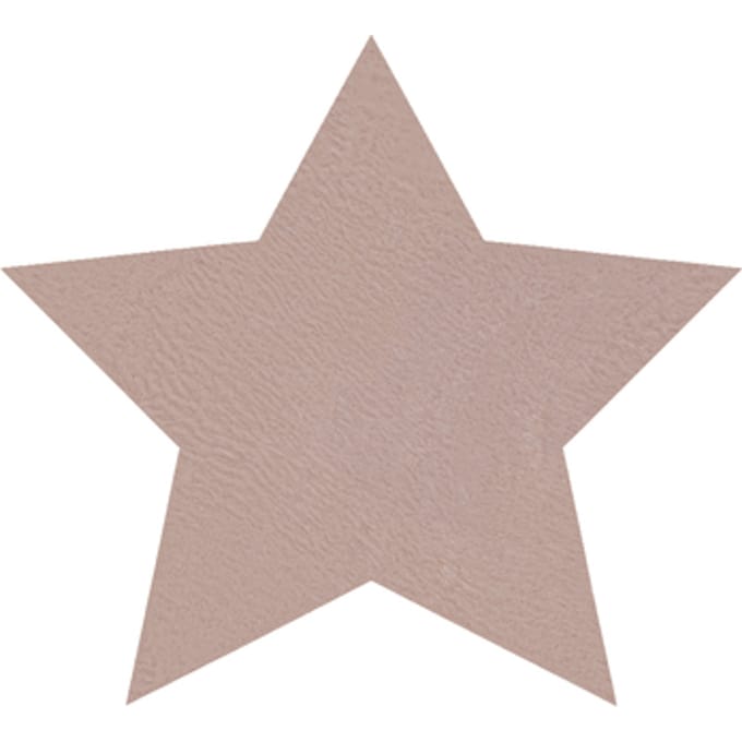 Kleden Rugsx Modern wastapijt SHAPE 3148 Ster shaggy - 80x80 cm