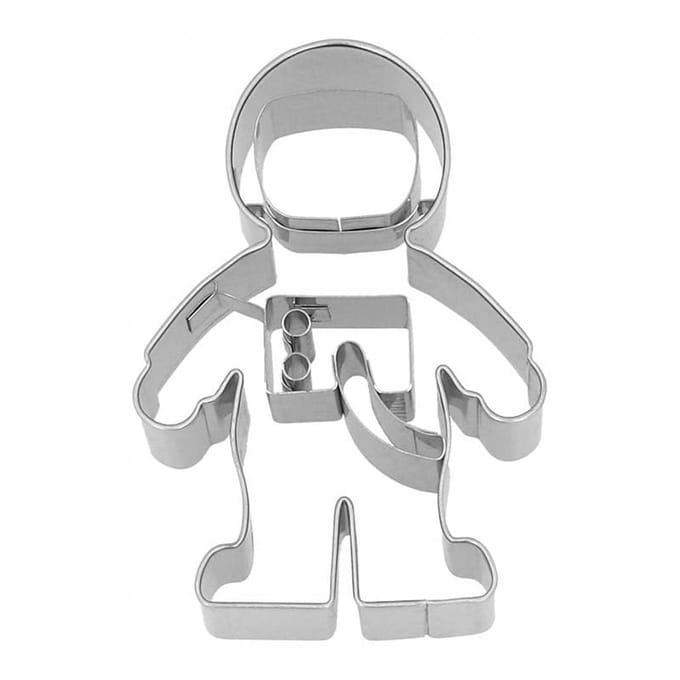 Birkmann Astronaut Koekjesvorm - Roestvrij Staal