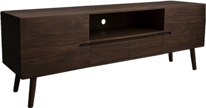 Tower Living Tv meubel Aura acaciahout 210 cm - Espresso