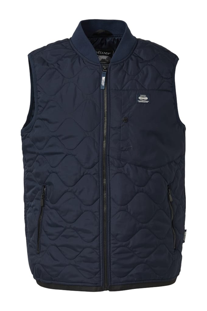 s.Oliver Jackets Outdoor Marine Maat: XL | Bodywarmers Outlet | Heren | Blauw
