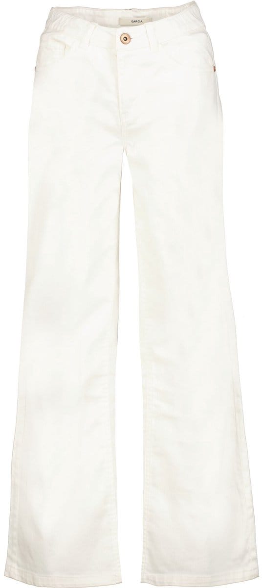GARCIA B32528 Meisjes Wide Fit Broek Wit - Maat 140