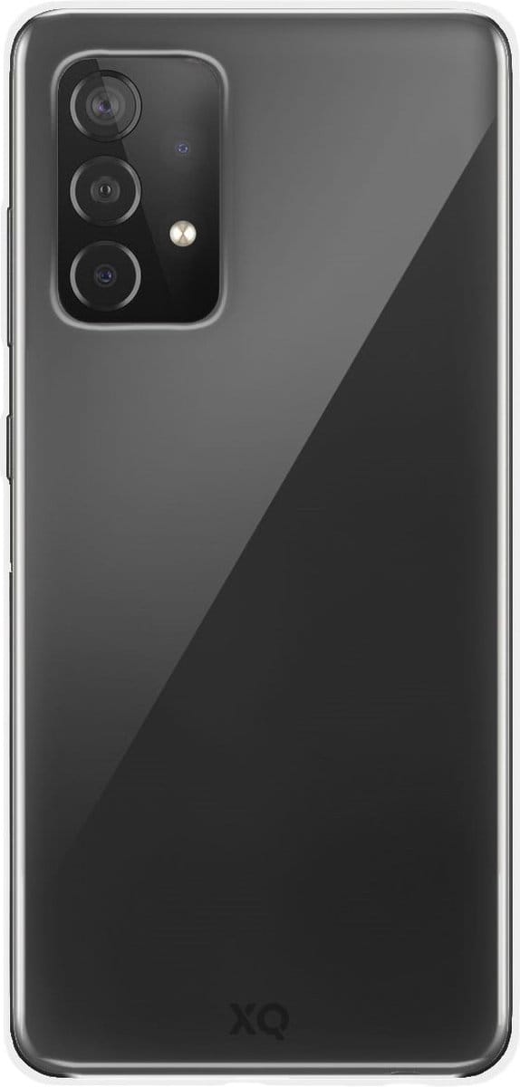 XQISIT Flex Case clear, telefoonhoes voor Galaxy A52, transparant