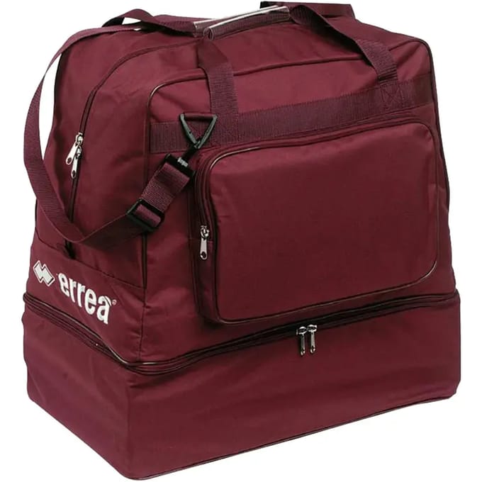 Errea Sporttas Basic Media - Bordeaux Rood - Medium Size