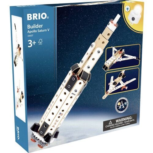 Brio Apollo Saturn V Constructieset Constructor Aantal onderdelen: 91 Leeftijdsklasse: Vanaf 3 jaar