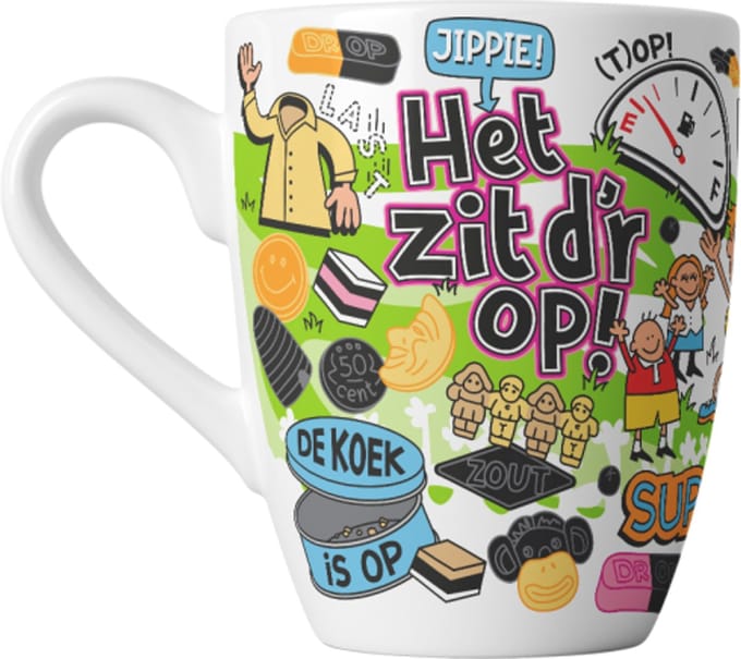 Cartoonmok - Het zit d'rop