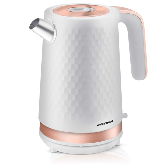Berdsen BD-705 waterkoker 1,7l, wit en koper