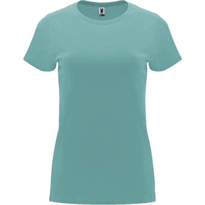 Roly Dames/Dames Capri T-Shirt (Stofblauw)