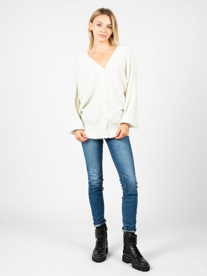 Silvian Heach Cardigan Aberdeen Vrouw Wit