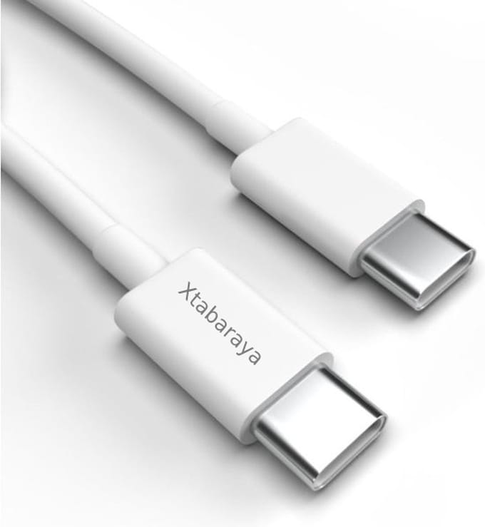 USB-C naar USB-C kabel | 1 Meter | Geschikt voor Samsung en Appel | Oplader Kabel | Oplader