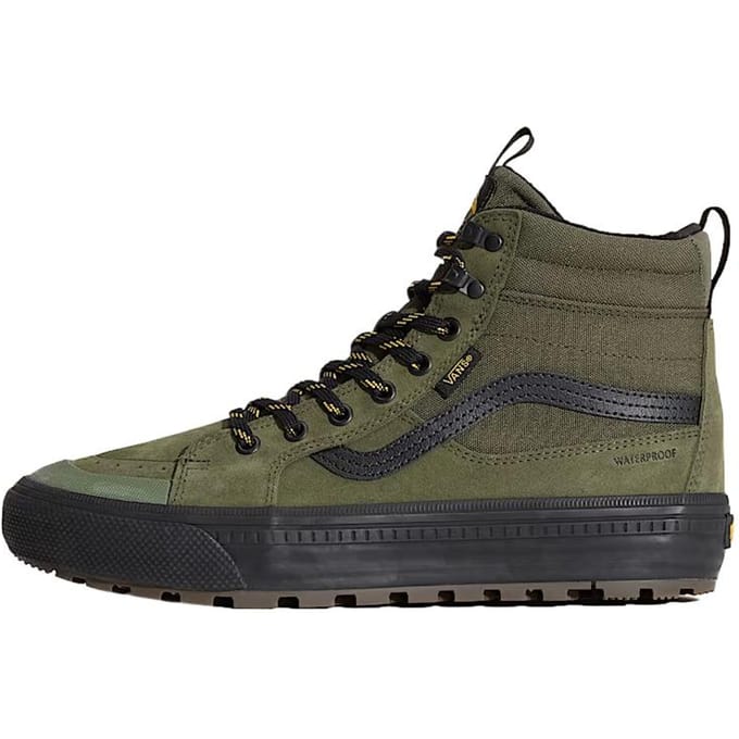 Vans Sk8-Hi Imperméable Vert Noir 44.5 gray