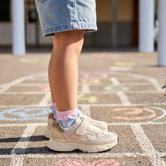 Muyters Sneakers beige Suede - Maat 31 - Kinderschoenen