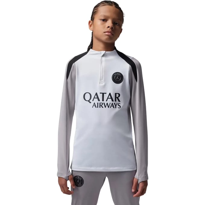 Nike Paris Saint-Germain Strike Trainingstrui 2025/2026 - Grijs/Zwart/Wit - Maat S (128-137) - Kids