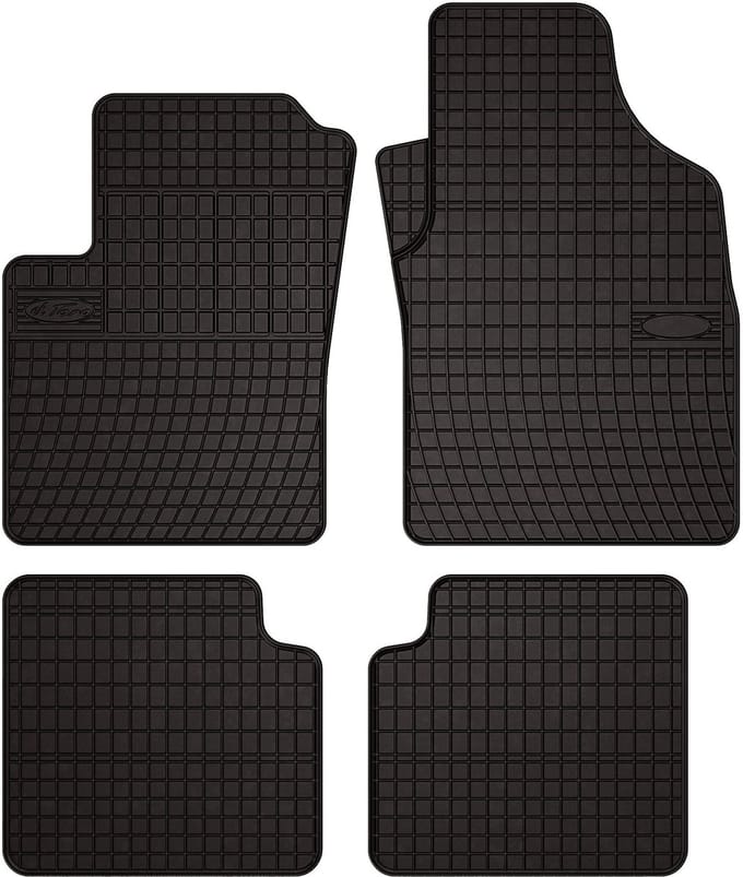 Wielganizator SolidPRO Serie - Rubberen Automatten - Ford Ka MK2 - 2008-2012 - Zwart