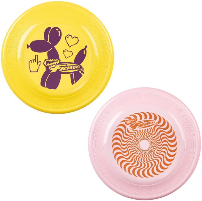 FRISBEE Fastback Lichte Werpschijf - 23,75 cm - 100g - 2 stuks