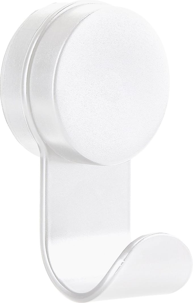 Zone Denmark Puck Hook Single Haak 5,8 x 14 cm White