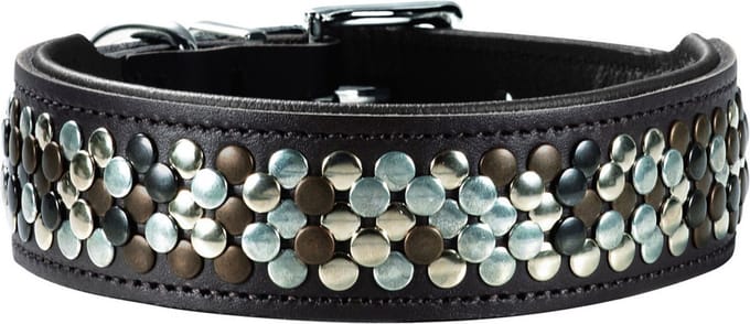 Hunter Halsband Arizona Bruin - Hondenhalsband - M-L 47-54x3.9 Cm