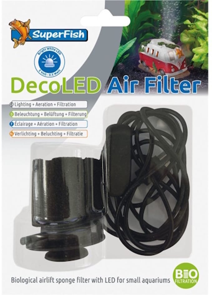 SuperFish Deco Led Air Filter