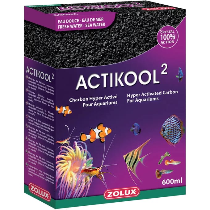 Hyperactieve koolstof voor aquaria Zolux Actikool