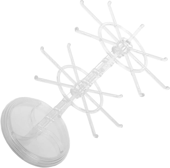 Sieradenhouder - Organizer - Sieraden Presenteren - 360 Graden Draaibaar - 30x20x20 cm - Transparant